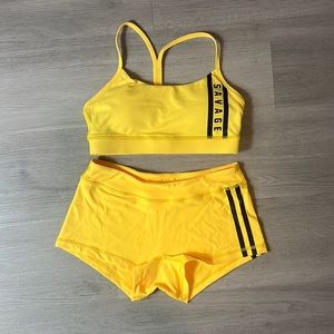 Savage Barbell Short and Bra Set